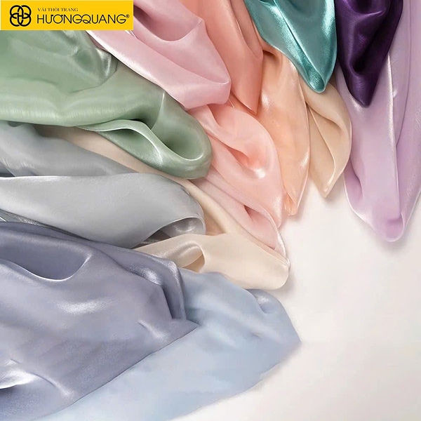 Vải tơ óng ánh giữ form và ít nhăn