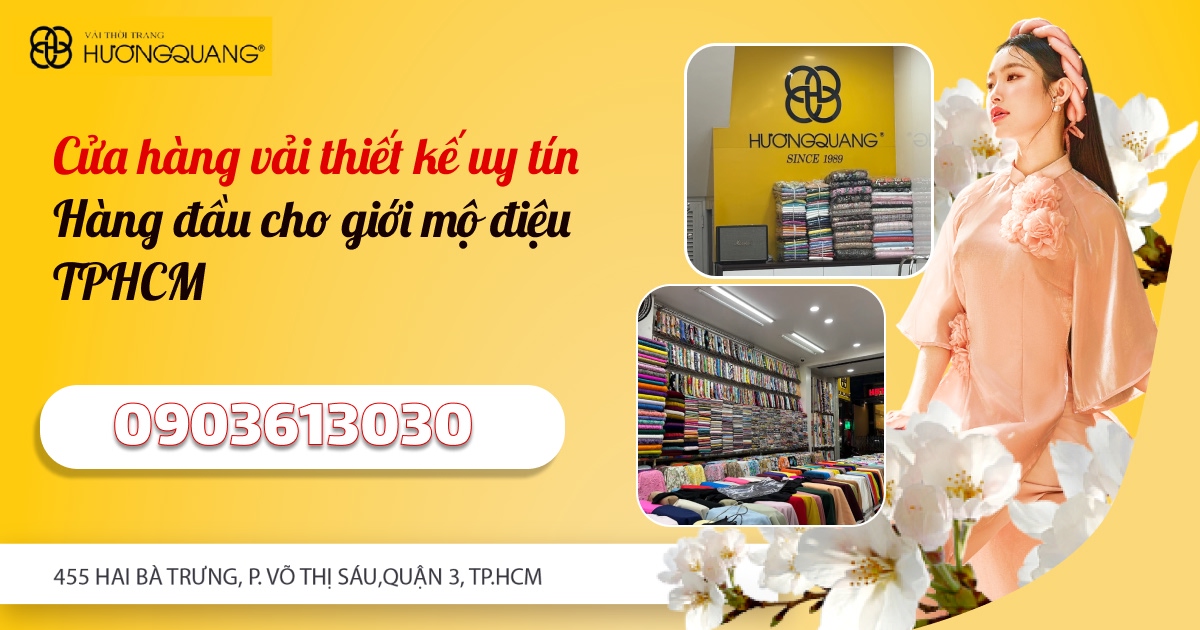 Hợp tác lâu dài giữa cửa hàng vải thiết kế uy tín và nhà thiết kế