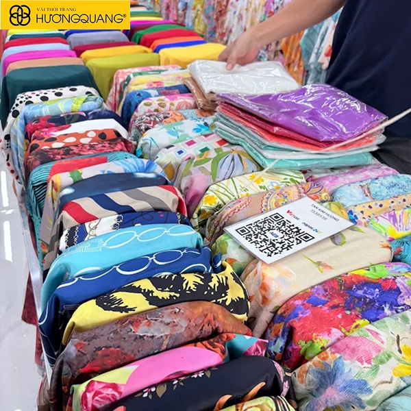 Vải cao cấp Hương Quang – lựa chọn của giới thiết kế