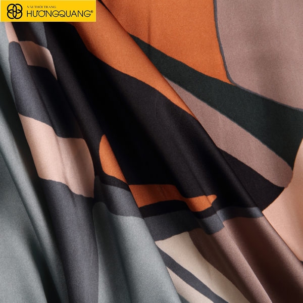 Vải satin lụa Ý nhập khẩu từ châu Âu