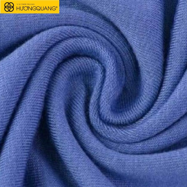vải cotton compact không đổ lông cao cấp