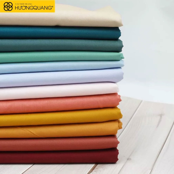 Vải cotton lạnh 100% mềm mịn, co giãn 4 chiều