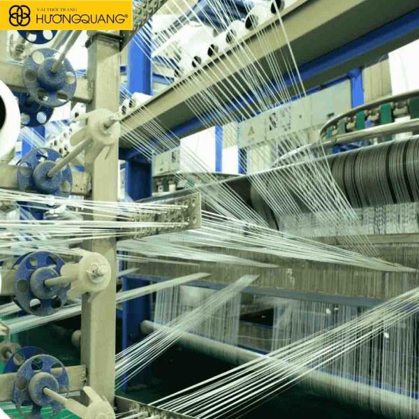 Cấu trúc vải dệt thoi sợi dọc và sợi ngang