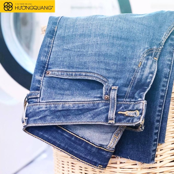 Vải jean màu xanh Indigo chất lượng cao