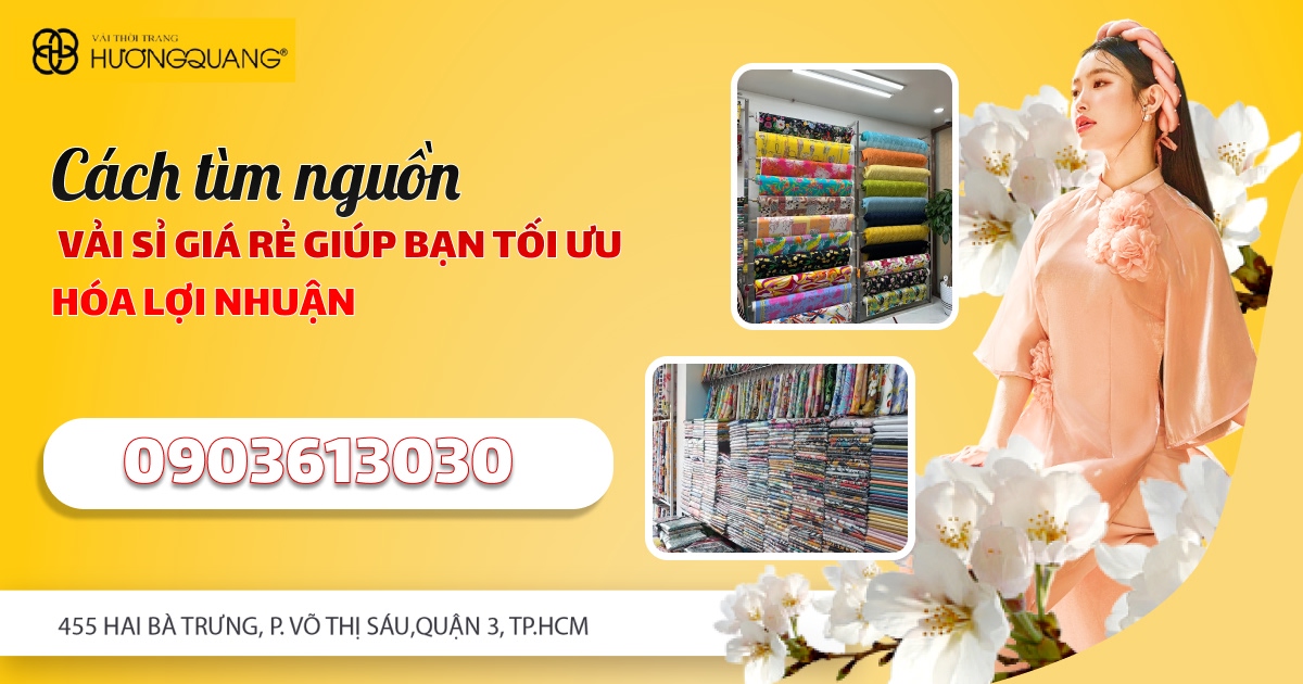 Marketing hiệu quả giúp tăng doanh số từ nguồn vải sỉ giá rẻ