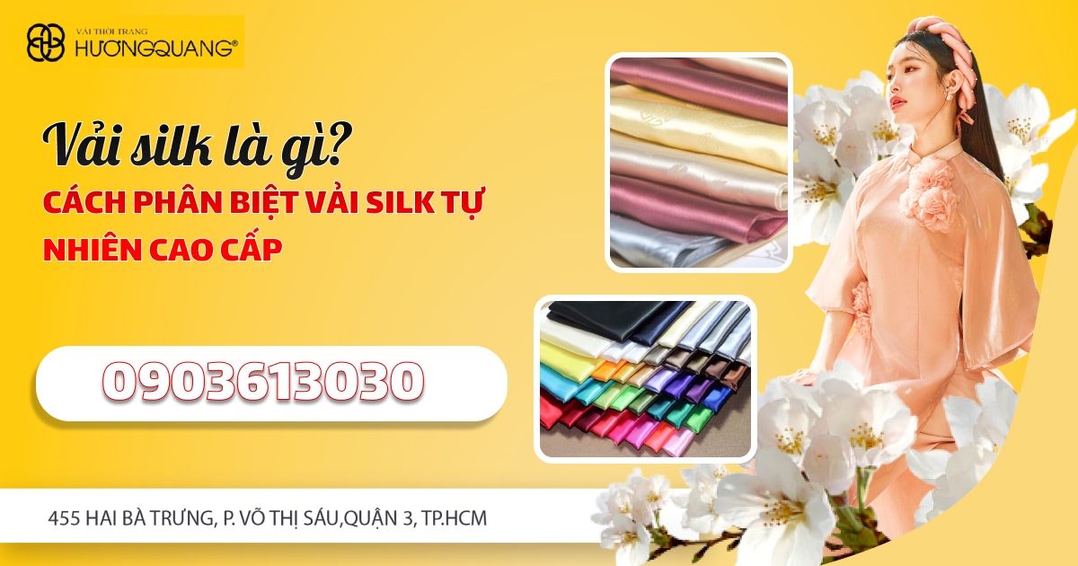 Lựa chọn vải silk cho thiết kế và sản xuất thời trang