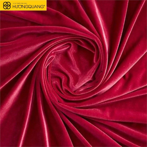 các loại vải velvet tại Vải Hương Quang