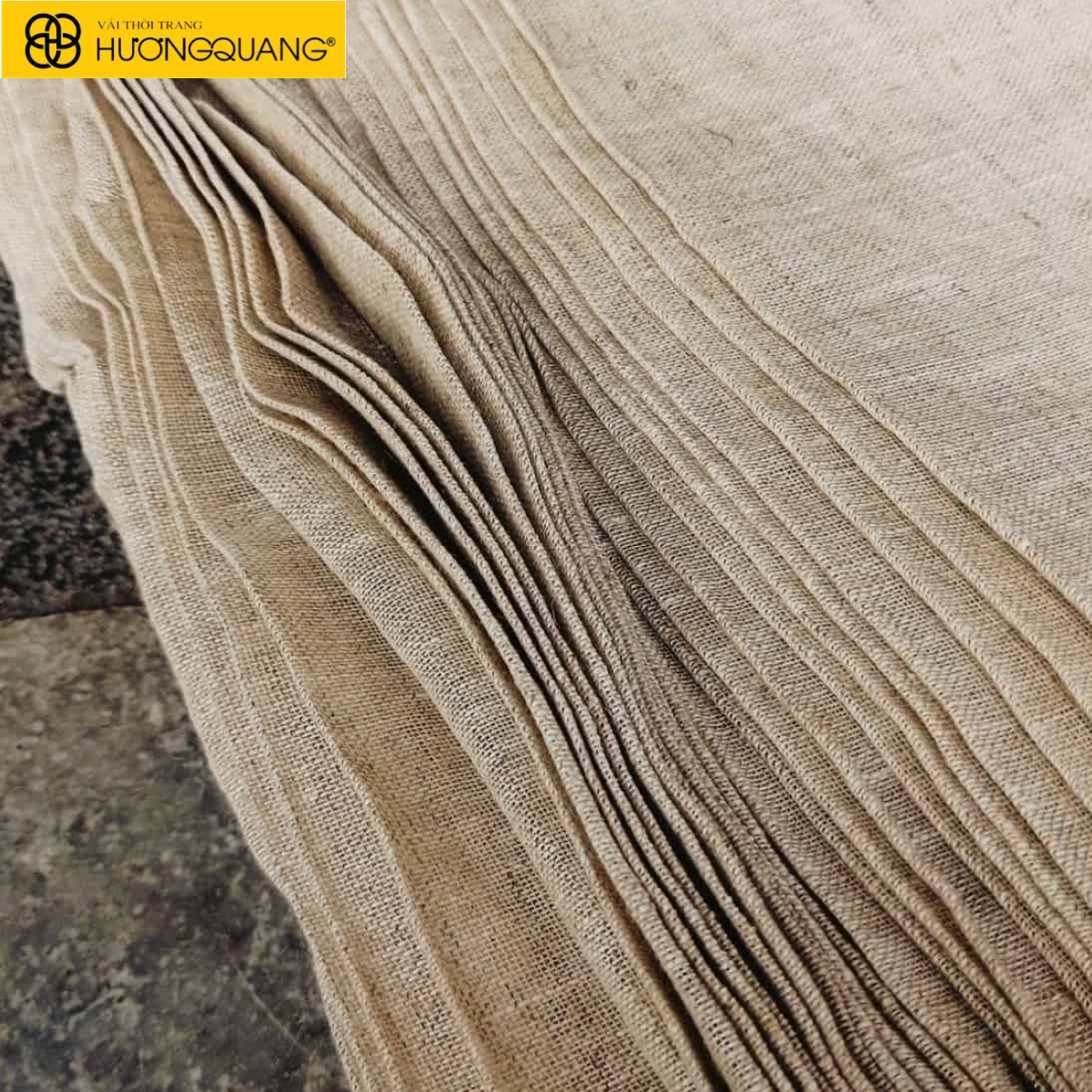 Vải linen tự nhiên phù hợp thời trang mùa hè