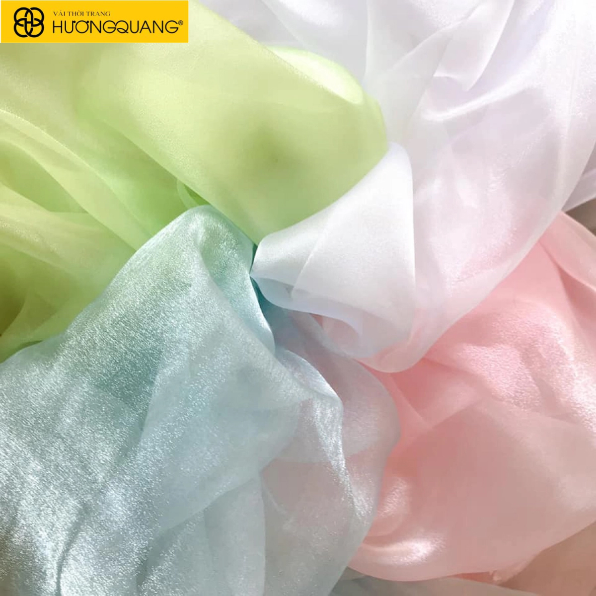 Vải voan mỏng trong suốt khó giữ nếp